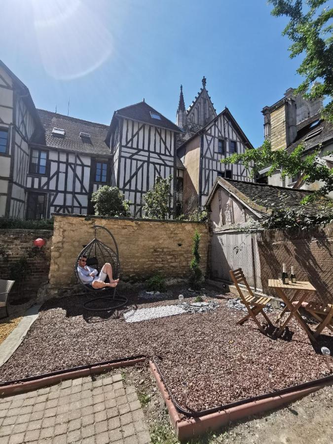 Apartmán Les Cieux De La Cathedrale - Calme - Jardin - Wifi Troyes Exteriér fotografie