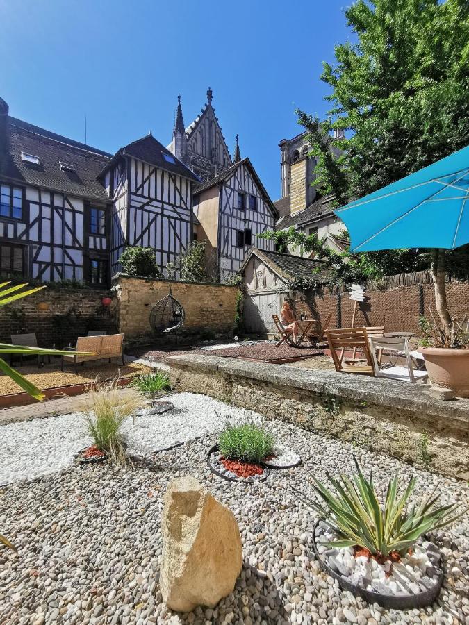 Apartmán Les Cieux De La Cathedrale - Calme - Jardin - Wifi Troyes Exteriér fotografie
