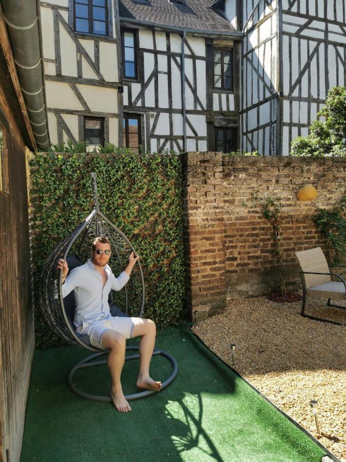 Apartmán Les Cieux De La Cathedrale - Calme - Jardin - Wifi Troyes Exteriér fotografie