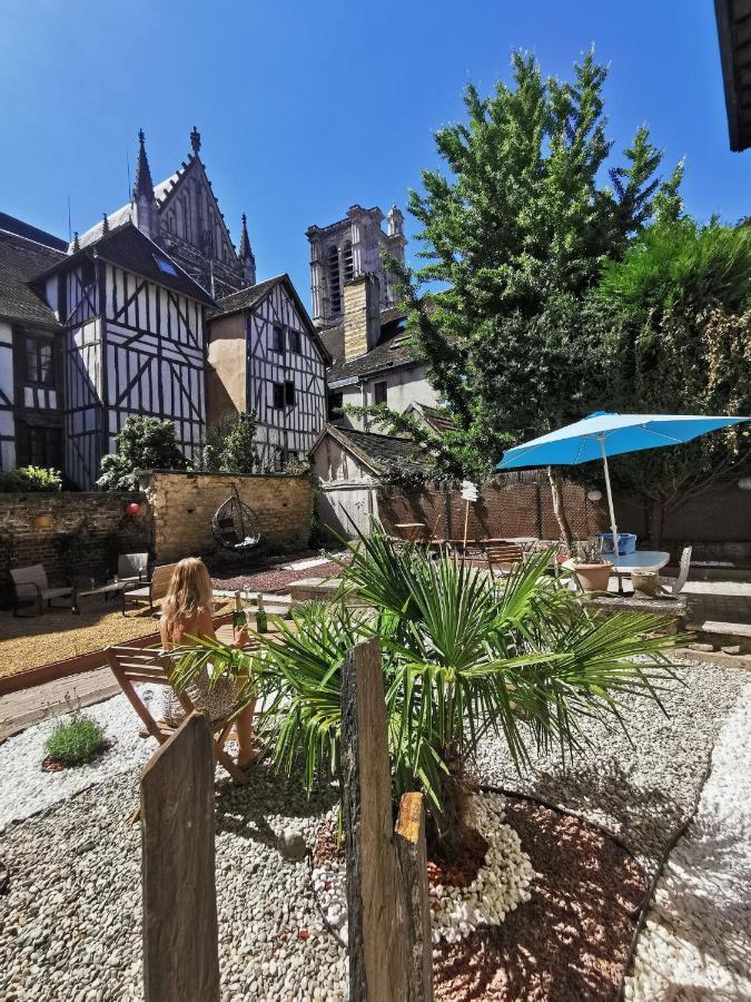 Apartmán Les Cieux De La Cathedrale - Calme - Jardin - Wifi Troyes Exteriér fotografie