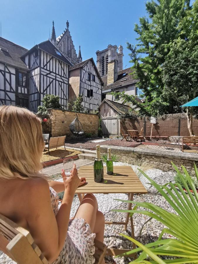 Apartmán Les Cieux De La Cathedrale - Calme - Jardin - Wifi Troyes Exteriér fotografie