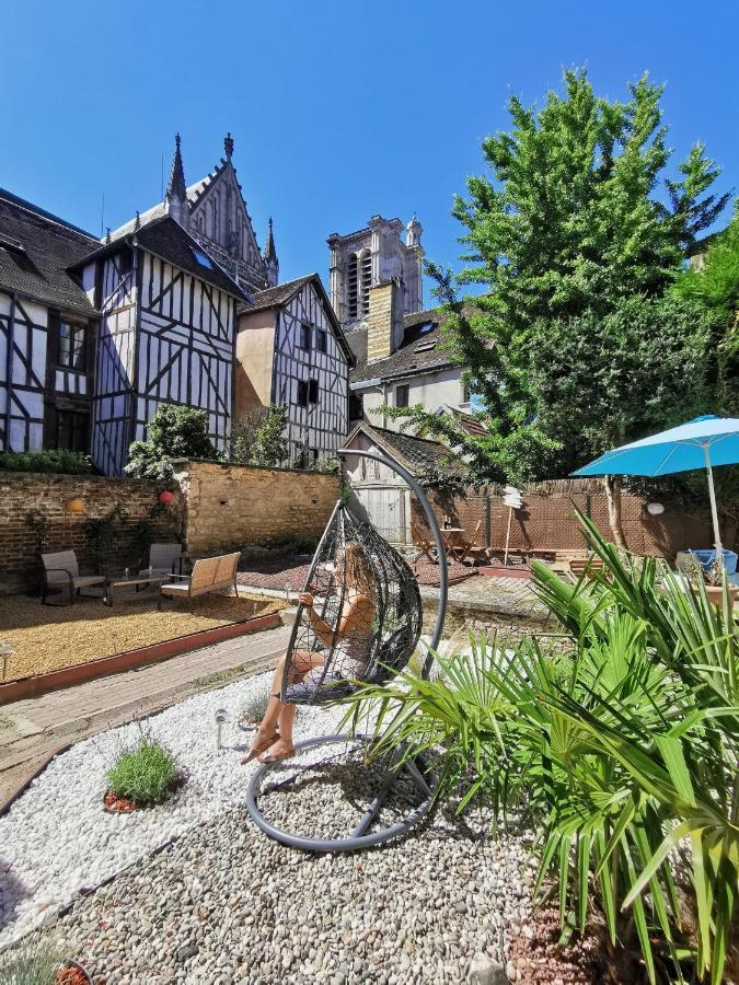 Apartmán Les Cieux De La Cathedrale - Calme - Jardin - Wifi Troyes Exteriér fotografie
