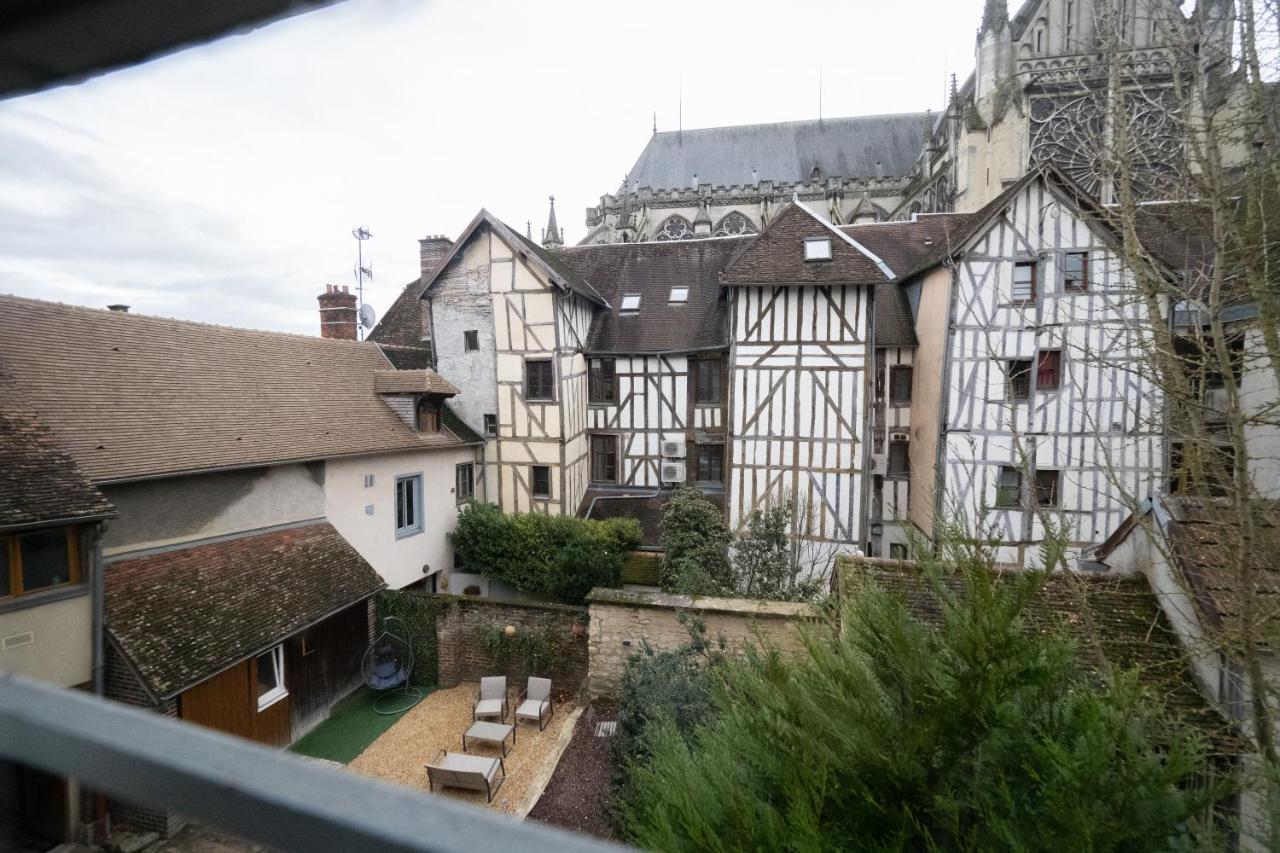 Apartmán Les Cieux De La Cathedrale - Calme - Jardin - Wifi Troyes Exteriér fotografie